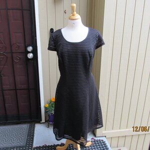 #687  NEW WOMAN'S LITTLE BLACK DRESS BY LONDON TIMES  (SIZE 16W)